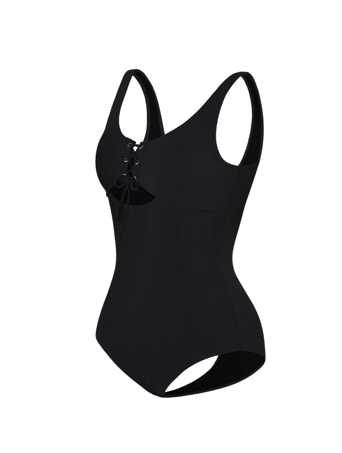 Maillot de bain corset avec découpes