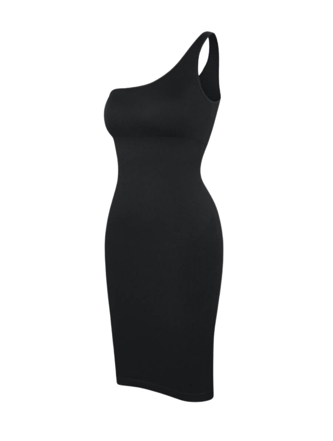 Mini robe shapewear asymétrique