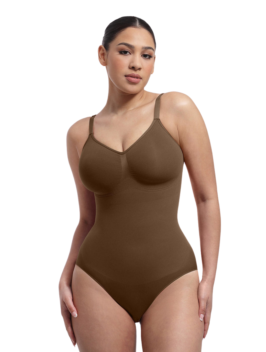 Body gainant côtelé ajusté