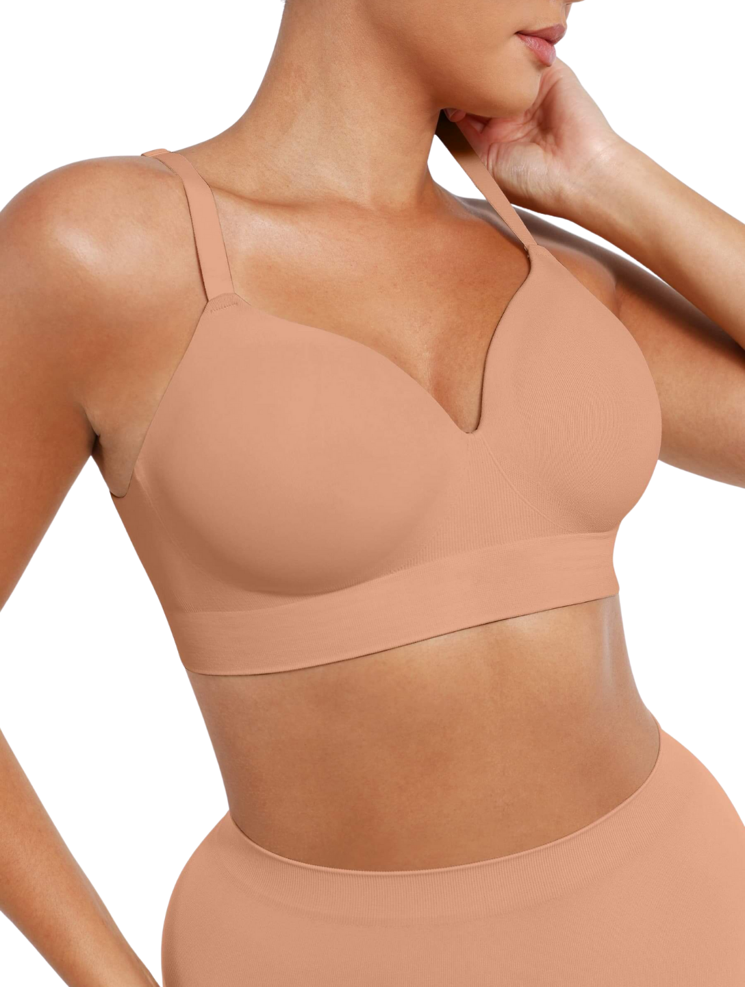 Soutien-gorge galbant sans armatures