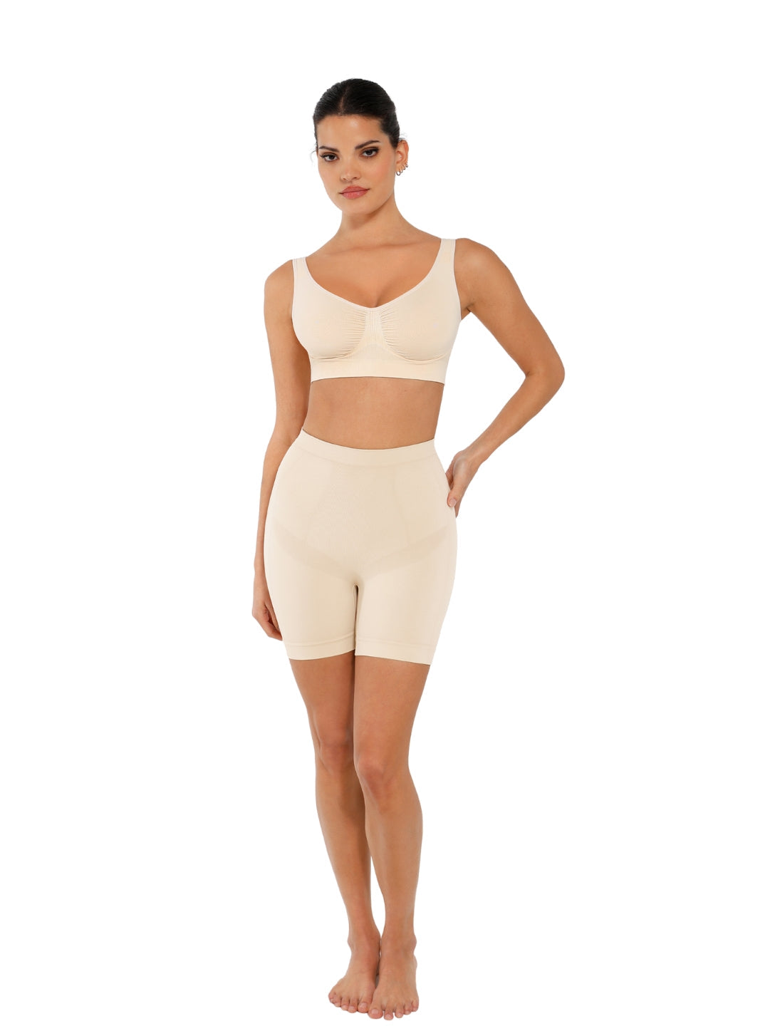 Soutien-gorge gainant à bretelles larges