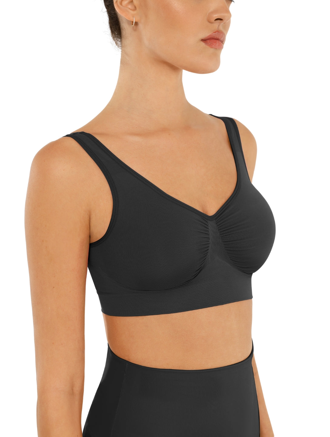 Soutien-gorge gainant à bretelles larges