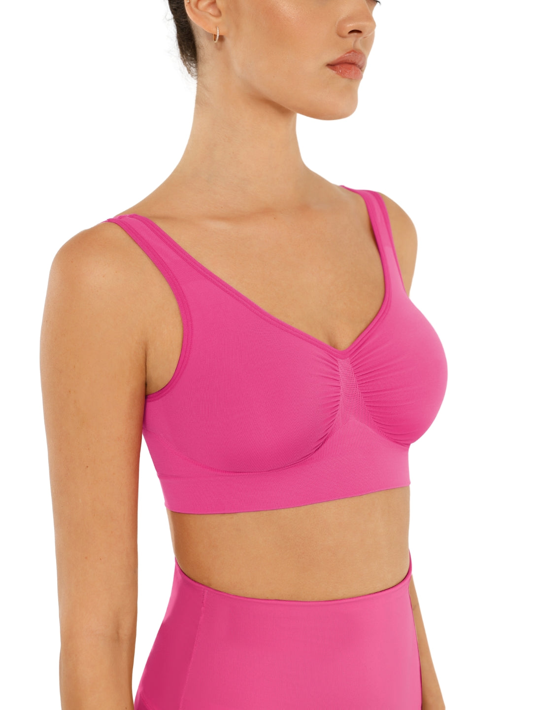 Soutien-gorge gainant à bretelles larges