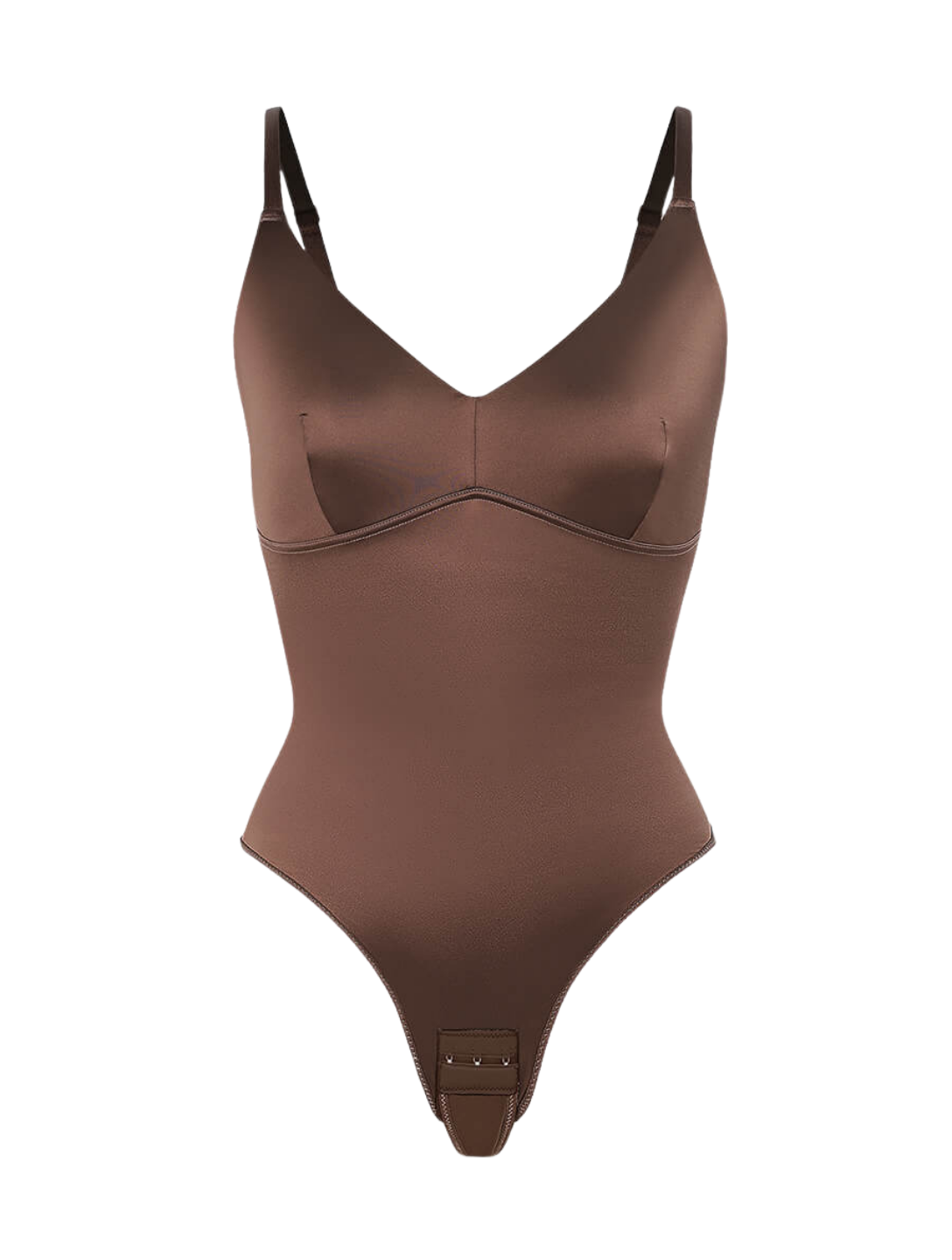 Body string en satin ajusté