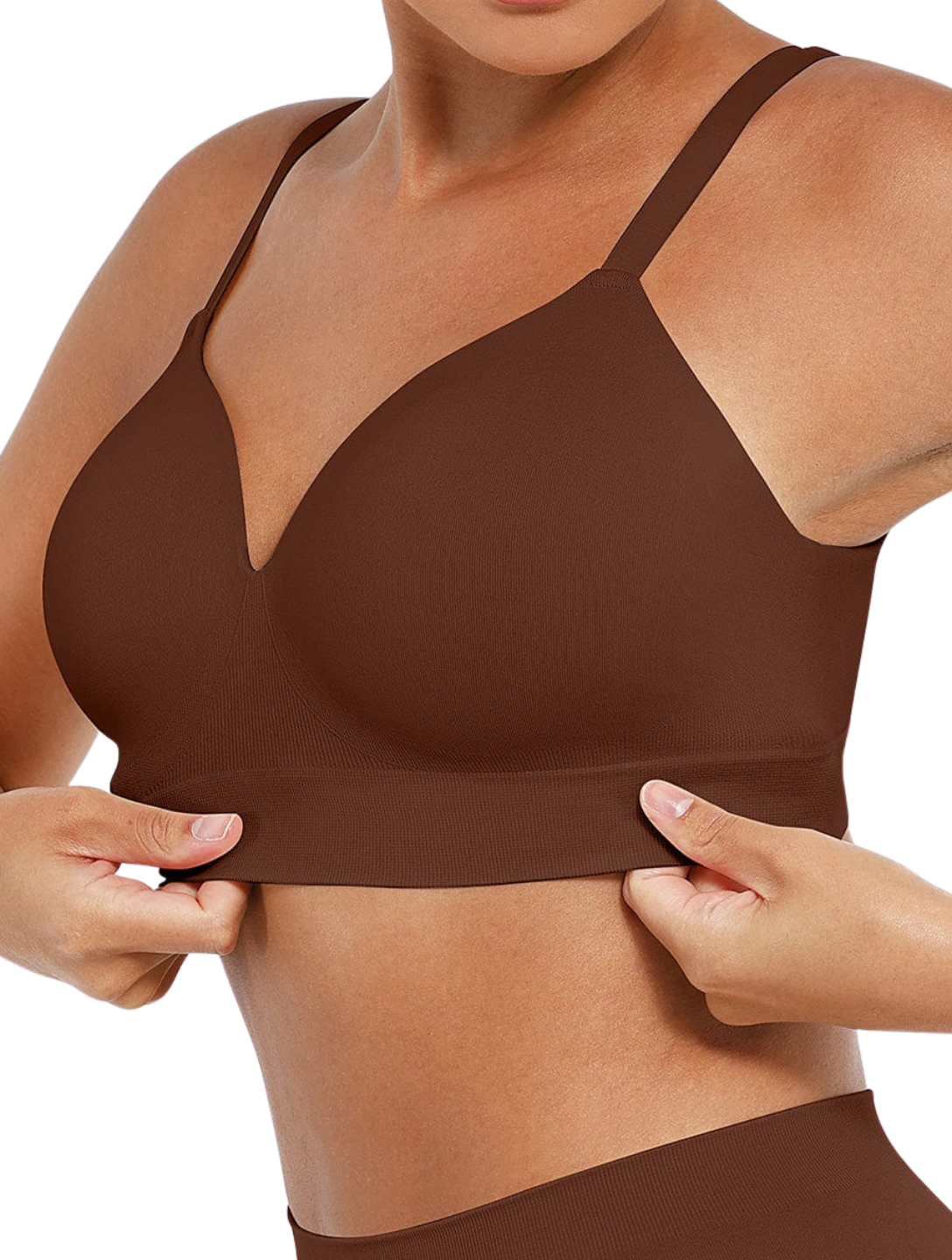 Soutien-gorge galbant sans armatures