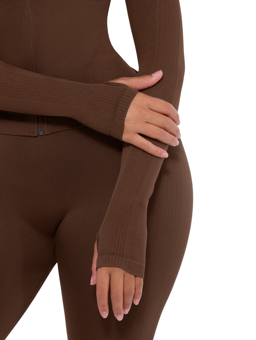 Veste zippée sculptante