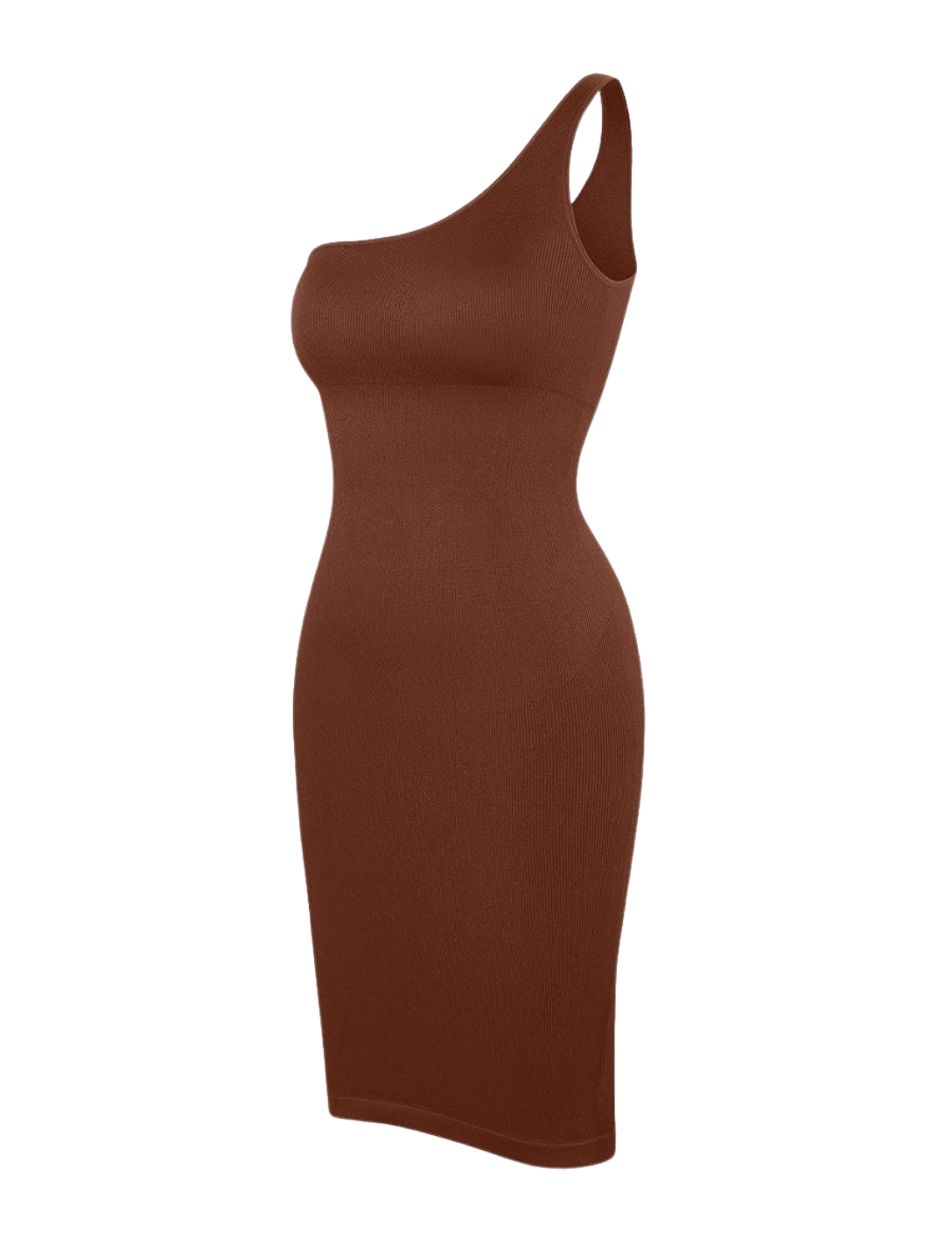 Mini robe shapewear asymétrique