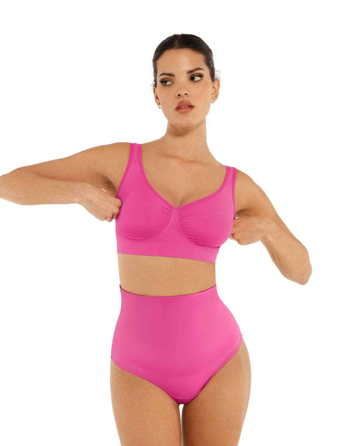 Soutien-gorge gainant à bretelles larges
