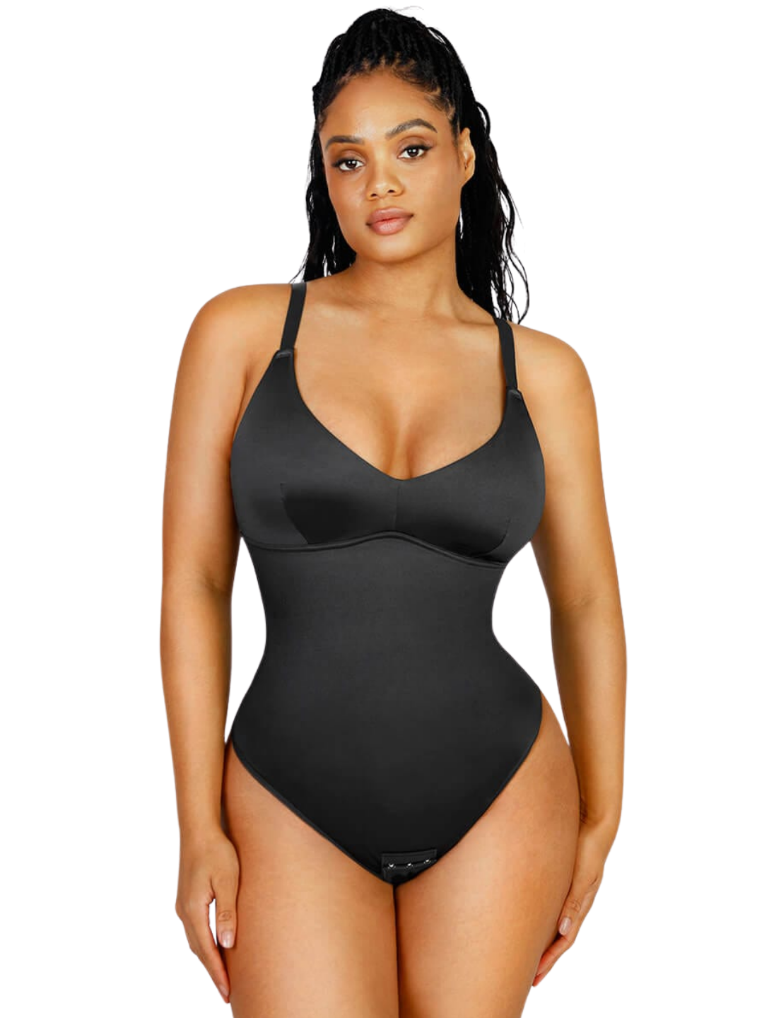 Body string en satin ajusté